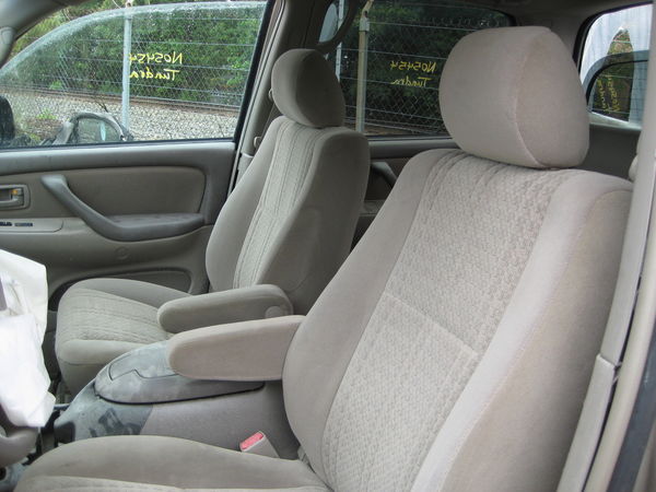 2005 Toyota Tundra SR5 Front Driver & Passenger Side Bucket Seats Gray