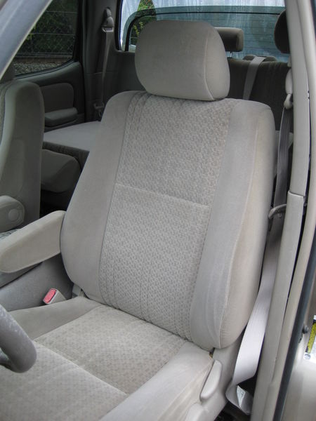 2005 Toyota Tundra SR5 Front Driver & Passenger Side Bucket Seats Gray ...