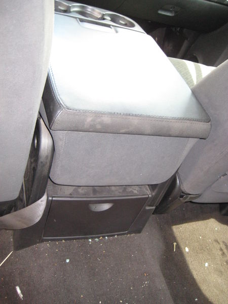 08 Chevy Silverado Arm Rest Center Console Jump Seat Gray Lid Armrest ...